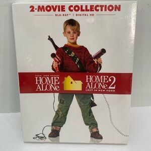 Home Alone Home Alone 2 Lost In New York 2-Movie Blu-Ray Digital HD New In Box